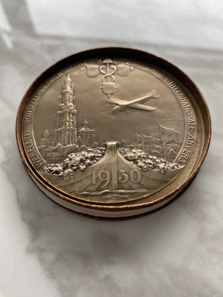 Pièce commémorative : Exposition universelle Anvers en 1930