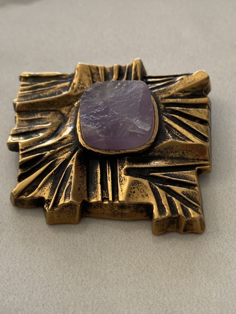 Broche Art Déco finnoise, Pentti Sarpaneva (1925 – 1978)