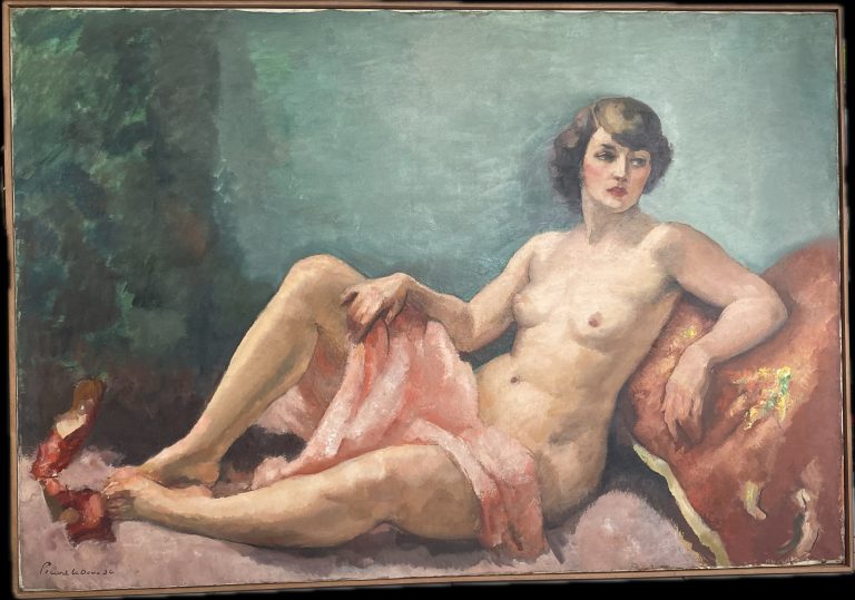 Nu féminin signé Charles Picart Le Doux (1881-1959)