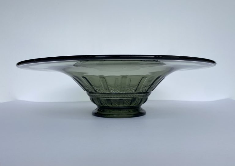 Coupe “Nymphéa” verte, Luxval, 1935