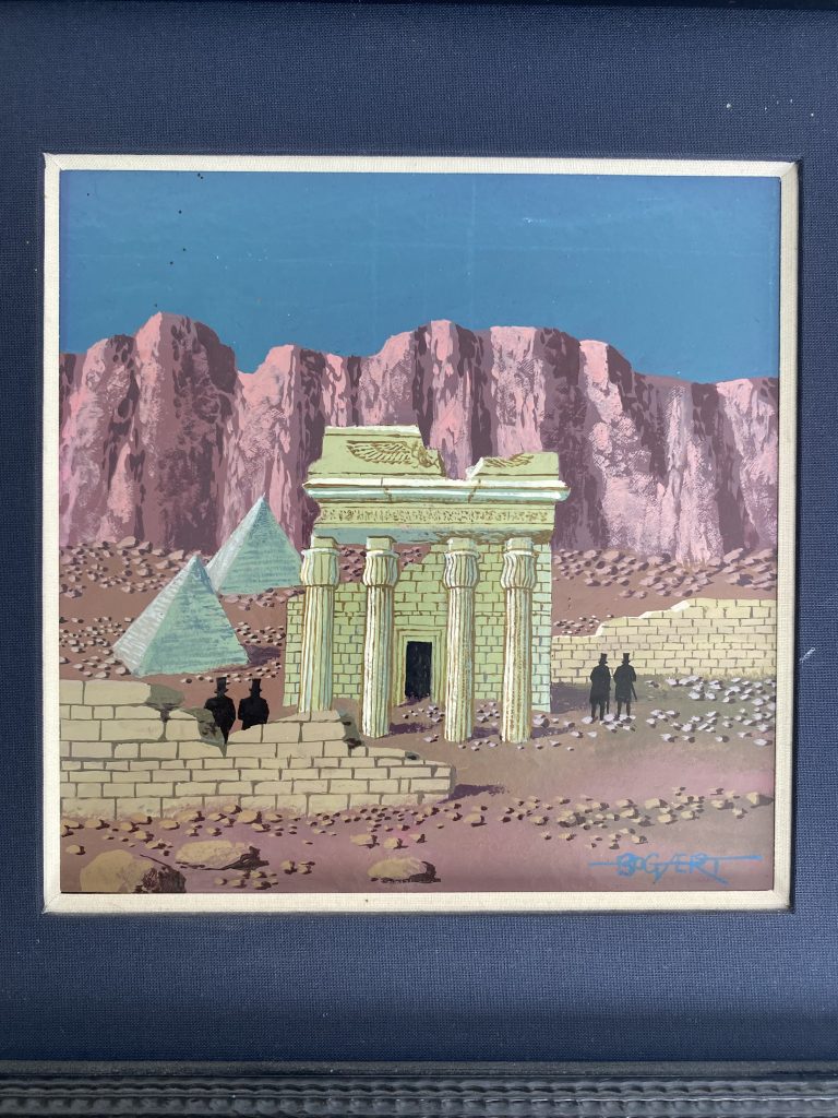 “Ruines”, Gaston Bogaert* (1908 – 2008)